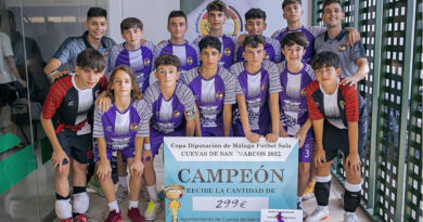El equipo infantil de Jóvenes Promesas de Jaén, campeón del Torneo Cuevas de San Marcos