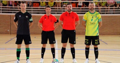 Javi Pulido arbitró el amistoso entre Jaén FS y Real Betis