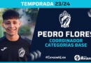 Pedro Flores seguirá coordinando las categorías base del Avanza Futsal