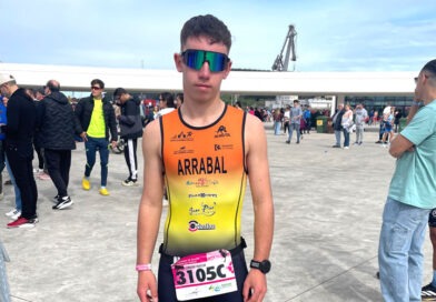 Álvaro López, cuarto puesto con el Club Triatlón Montilla en el nacional de Liga de Talentos